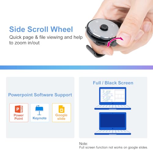 Rechargeable Handheld Remote Mice for PC