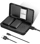 NEEWER D Tap to NP-FZ100 Dummy Battery with Cable for V Mount Battery, Stable Continuous Power Su...