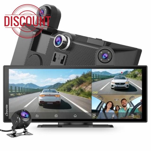 CARPURIDE W125S 11.26 Inch HD Wireless Carplay & Android Auto Screen