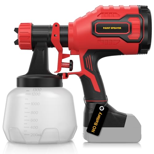 Cordless HVLP Paint Sprayer with Brushless Motor