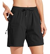 Willit Women's Hiking Golf Shorts Stretch Qucik Dry with Cargo Pockets Water Resistant Outdoor Su...
