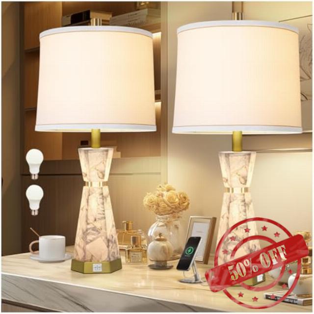 Natural Alabaster Table Lamp