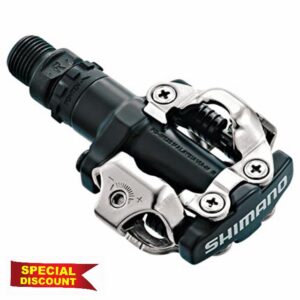 Shimano PDM520 Clipless SPD Bicycle Cycling Pedals Black with Cleats