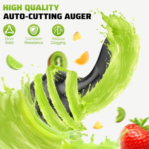 Slow Masticating Juicer for Whole Vegetables & Fruits