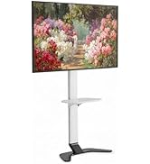 ECOTINY Tripod Easel TV Stand for 43 to 65 Inch LCD Led Screen, Height Adjustable and Swievel TV ...