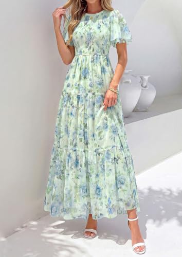 Smocked Tiered A Line