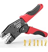 Plustool Crimping Tool for Spark Plug Ignition Wire, 8.5mm Ratchet Spark Plug Wire Crimper - Crim...