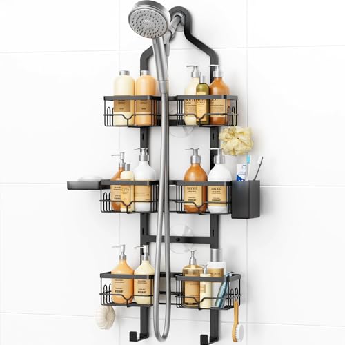 3 Tier Adjustable Bathroom Shelves
