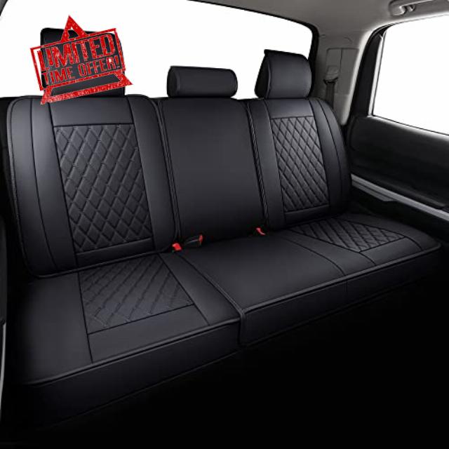 LUCKYMAN CLUB 2022-2025 2026 Tundra Pickup Trucks Car Seat Covers X05-T3-2 Rear-only