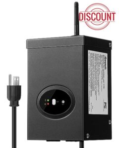 DEWENWILS 200W Smart Low Voltage Landscape Transformer