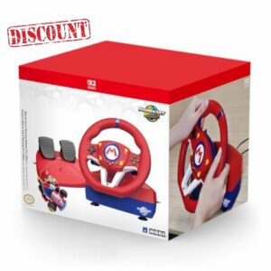HORI Mario Kart Racing Wheel Pro Mini for Nintendo Switch 2 - Officially Licensed By Nintendo