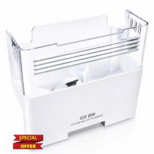 AKC72949319 Ice Bucket Assembly Compatible with LG LFX21976ST LFX25974ST LFX28968ST LFX28979 Refrigerator Ice Maker Tray