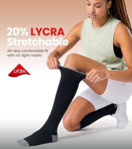 20-30mmHg Knee High Circulation for Travel