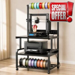 Homieasy 3D Printer Stand with Charging Station