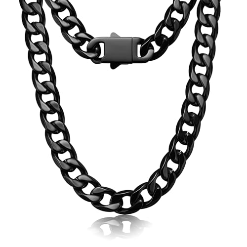 11MM Cuban Link Chain for Men Silver Chains for Men
