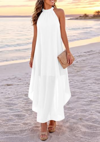Sleeveless Asymmetrical Hem