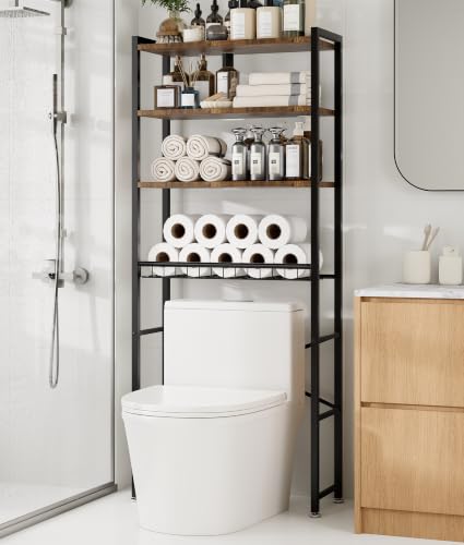 Bathroom Organizer with Adjustable Feet & Anti-Tip Kit