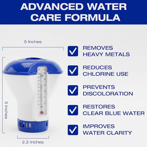 Helps Keep Water Clear Balanced