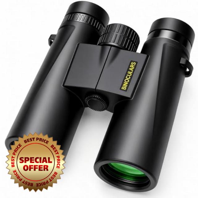Asacam 12x42 Binoculars for Adults