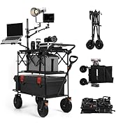 TARION Overhead Camera Desk Mount: 4-in-1 Heavy Duty Mount Set with 1 Mic Boom Stand + 3 Articula...