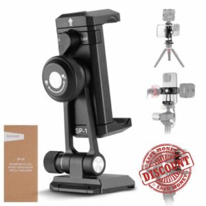 Neewer Phone Tripod Mount Adapter with Arca Type QR Base