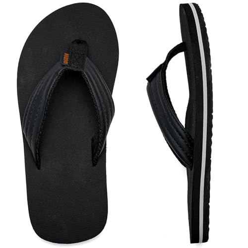 WateLves Kids Flip Flops Boys Girls Sandals Youth Big Kid Summer Slip on Thong Slide Sandals for Beach Pool Shower Little/Big Kid