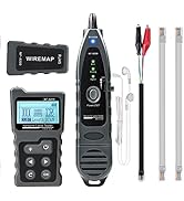 NOYAFA NF-8508 Network Cable Tester with 7 wavelength Optical Power Meter VFL,RJ11 RJ45/PoE Teste...