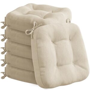 Thick Chairs Pads for Indoor Kitchen Room - Washable