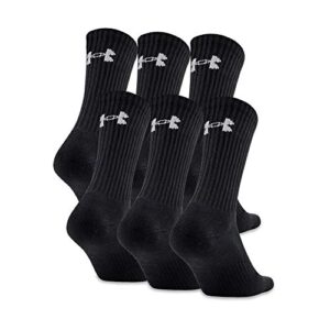 Under Armour Adult Cotton Crew Socks
