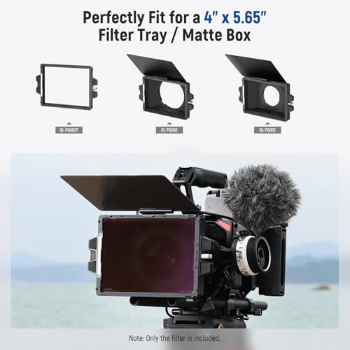 4"x5.65" Dual Sided 30 Multi Nano Coated Cinema Neutral Density Filter for NEEWER Matte Box Compatible with Tilta Compatible with SmallRig