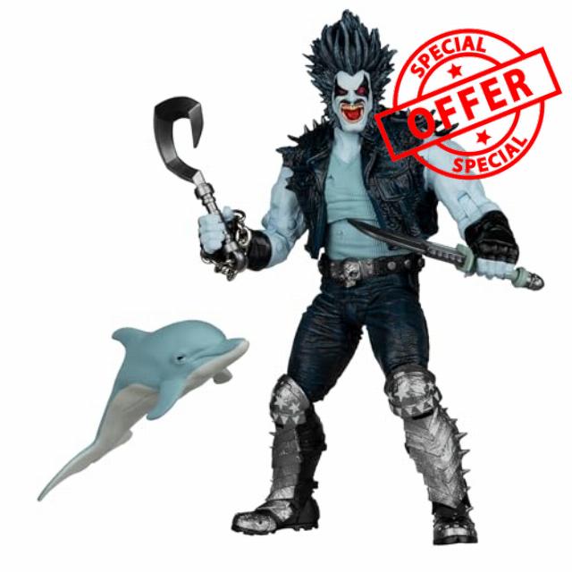 McFarlane Toys- DC Multiverse Lobo (DC Classic) 7in Action Figure McFarlane Collector Edition #58 | 7in Lobo Figure