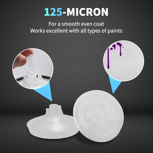 1 Hard Cup&Retainer Ring for Automotive Painting