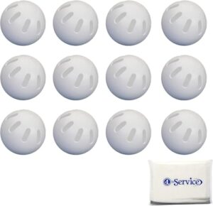 WIFFLE Ball Baseballs Official Size 12 Pack