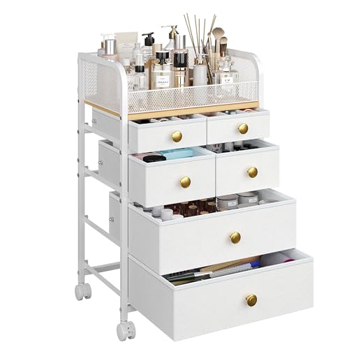 Makeup Storage with Wheels