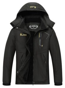 MOERDENG Women's Waterproof Ski Jacket Warm Winter Snow Coat Mountain Windbreaker Hooded Raincoat Jacke
