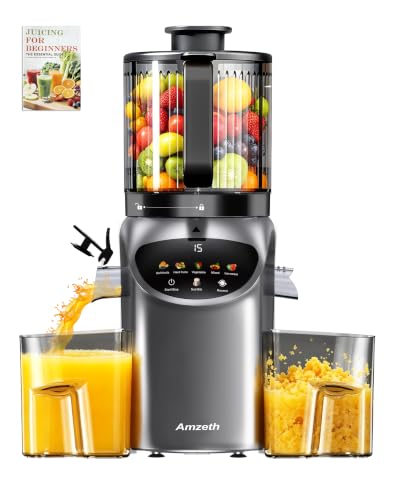 3-in-1 Cold Press Juicer for Whole Vegetables Fruits 450W
