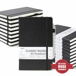 feela 18 Pack Journal Notebook for Work