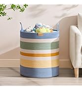 Nunsino 80L Laundry Hamper Basket,Baby Nursery Woven Storage Basket for Toys Bin,Pillows,Blankets...