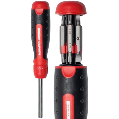 Megapro Marketing USA NC 211R2C36RD Ratcheting Screwdriver