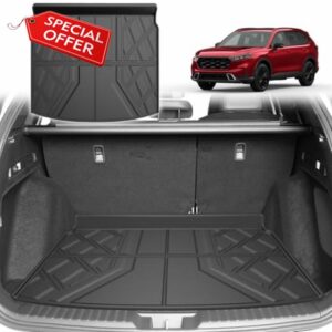 Cargo Liner Fit for Honda CRV 2026 2025 2024 2023 (Gasoline & Hybrid): TTX LIGHTING Cargo Mat All-Weather TPE Trunk Mat Cargo Tray CR-V Accessories (Fit Upper Deck Only)
