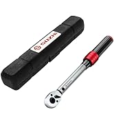 SuZhi Torque Wrench 3/8 inch Drive Click Torque Wrench 10-80 ft.lbs/ 13.6-108.5 N.m Black Finish ...