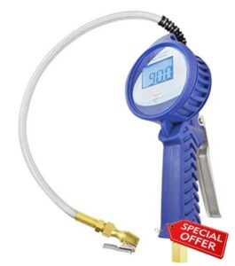 Astro Pneumatic Tool 3018 3.5" Digital Tire Inflator with Hose