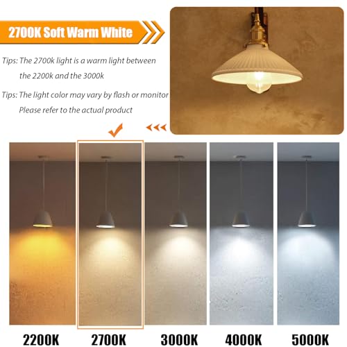 2700K Soft Warm with E26 Standard Base