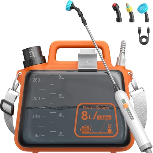 Battery Powered Weed Sprayer with Telescopic Wand