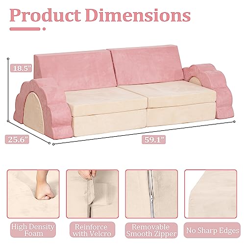 Multifunctional Foam Toddler Sofa