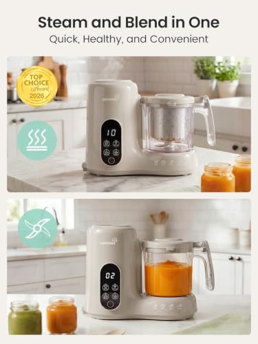 Steamer & Blender for Homemade Baby Food