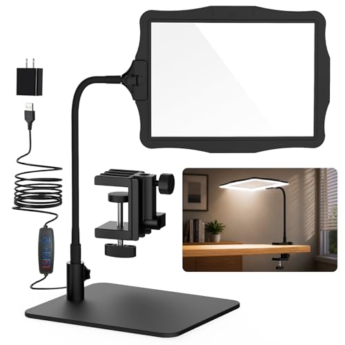 reading magnifier for books with hands-free stand; for seniors