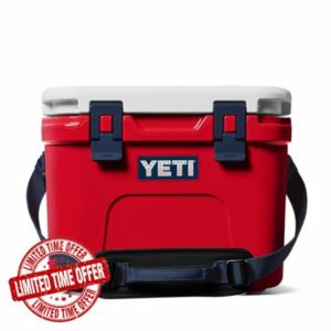 YETI Roadie 15 Hard Cooler with DoubleDuty Shoulder Strap
