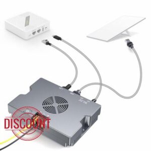 EDUP® 350W 5-in-1 StarLink PoE Injector for Starlink Standard 4 /4X/Gen 3 | 52V 6A Gigabit Power Adapter