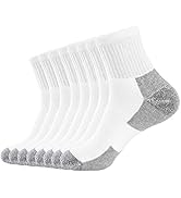 WANDER Men's Athletic Ankle Socks 3/8 Pairs Thick Cushion Running Socks for Men&Women Cotton Sock...